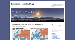 Desktop Screenshot of oikonomia.info